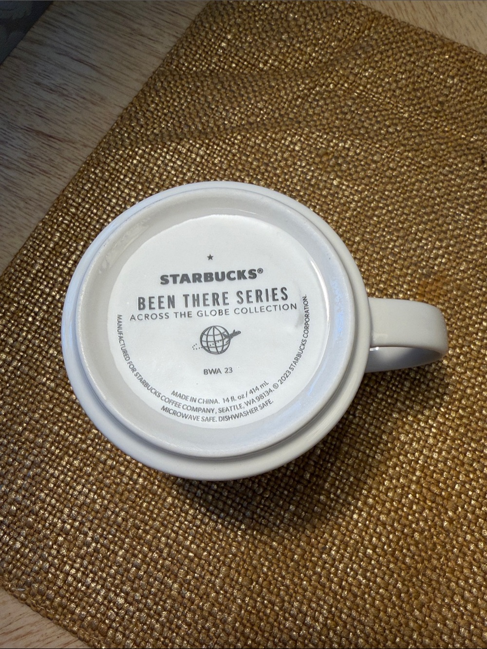 Starbucks Indiana “ Been There Series” Across The Globe Collection - Picture 6 of 6